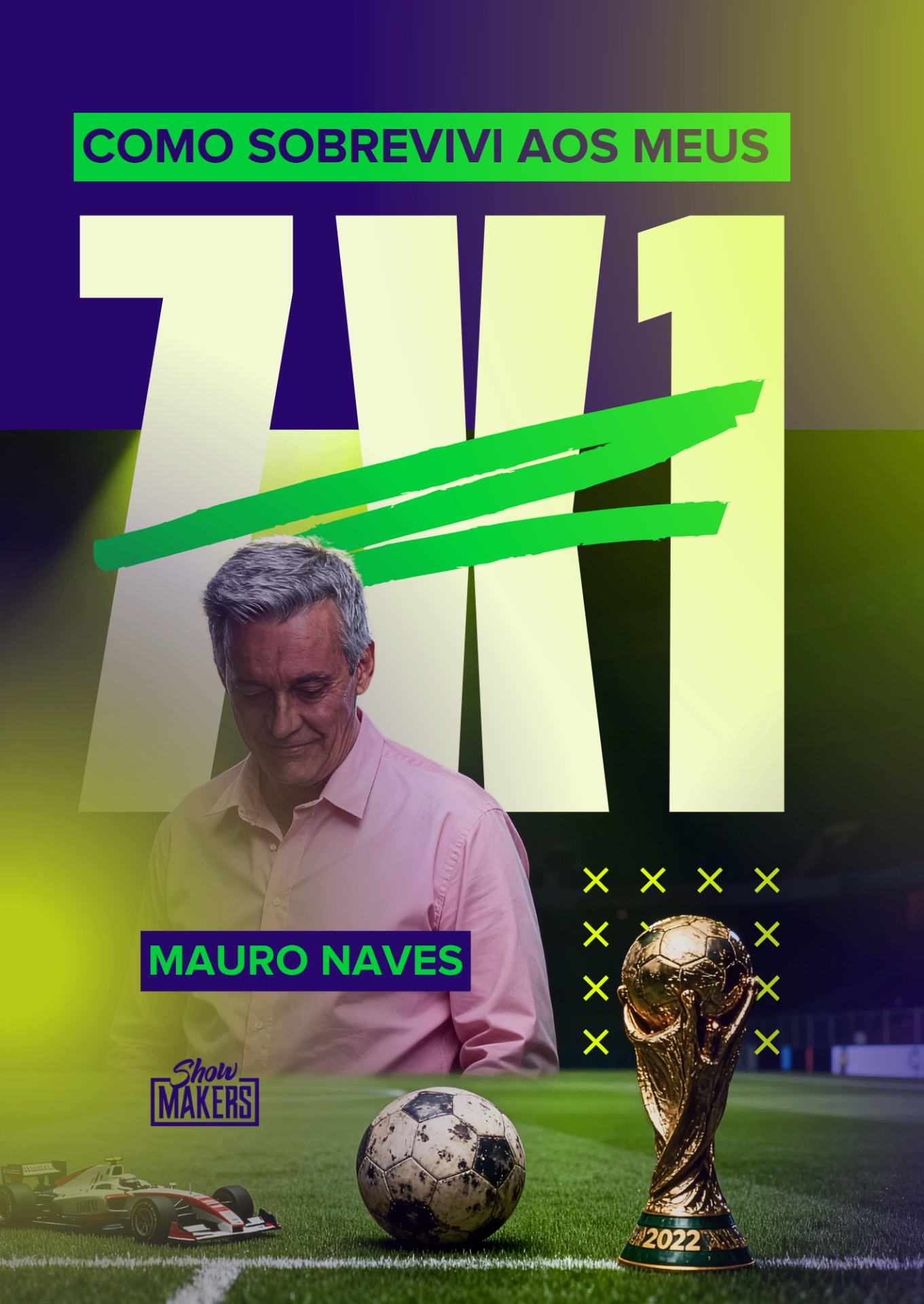 Pôster da palestra de Mauro Naves